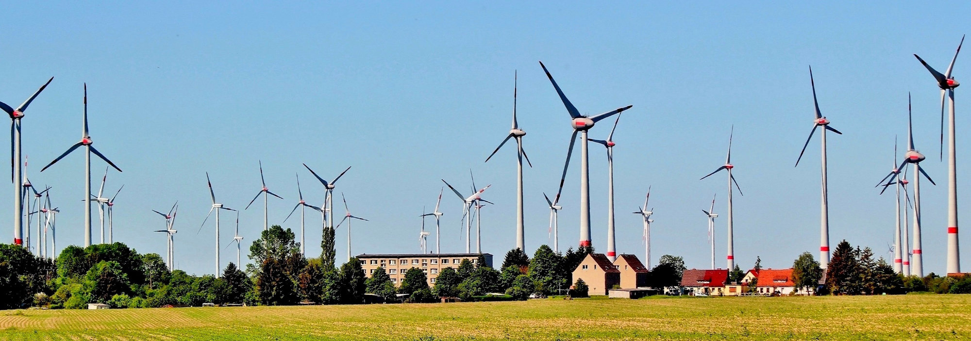Die Traumwelt der Grünen under der EE-Profiteure,
 ist in einigen Regionen Deutschlands schon umgesetzt