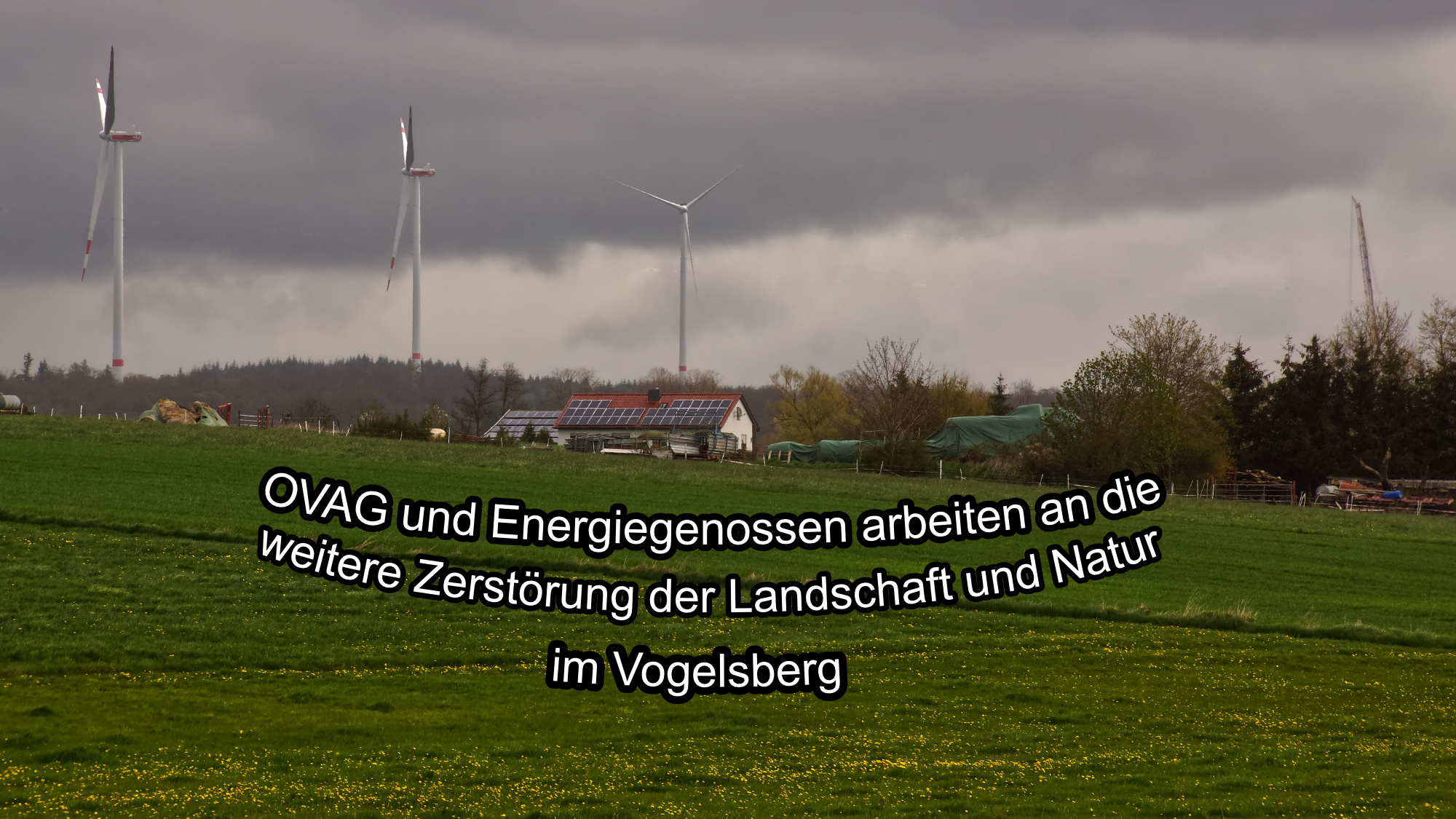 Zur Stromversorgung unfähige Windkraft bei Reuters